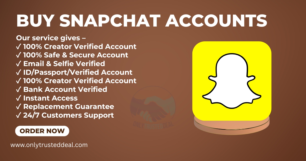 Buy Snapchat Accounts