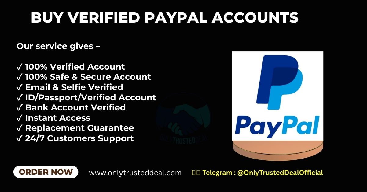 Buy Verified PayPal Accounts