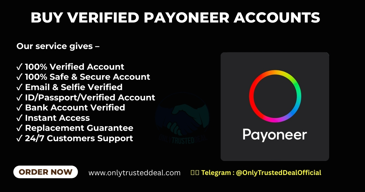 Buy Verified Payoneer Accounts