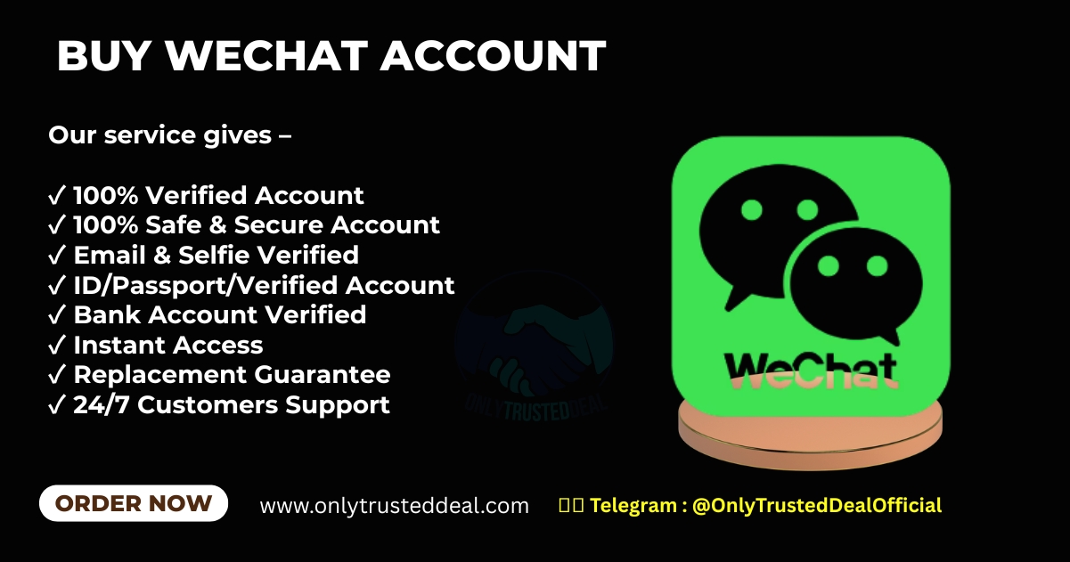 Buy WeChat Account