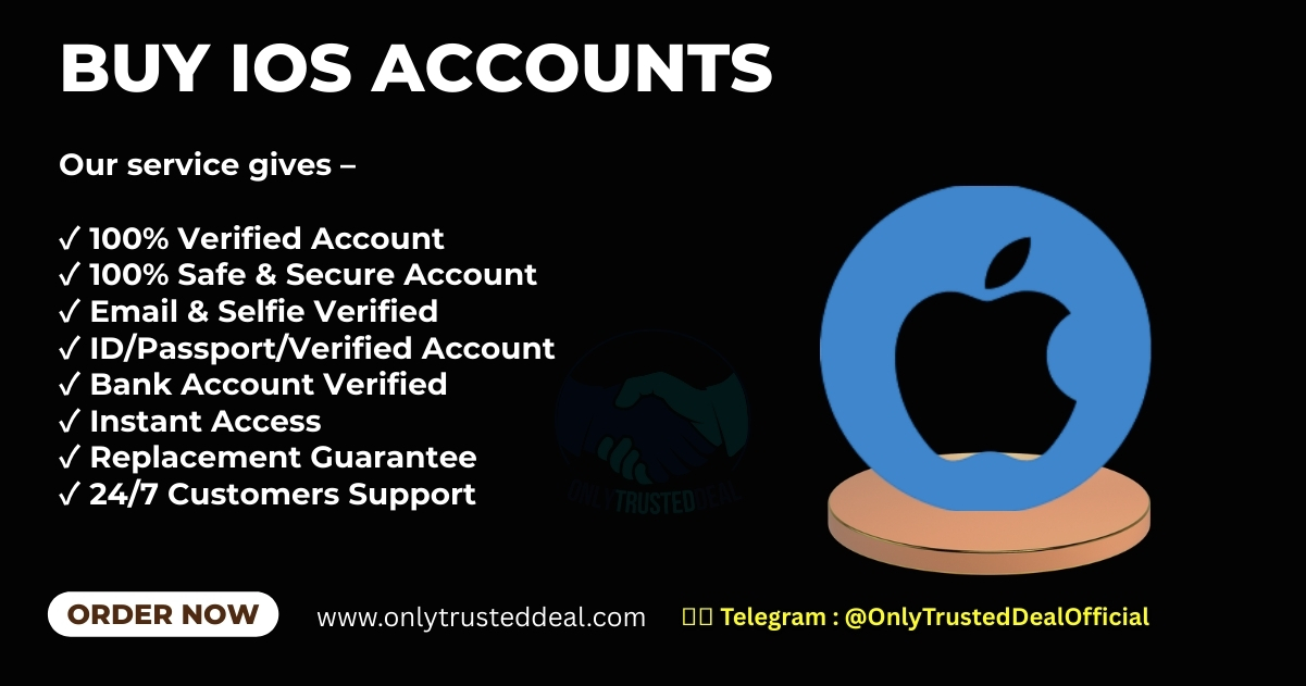Buy IOS Accounts