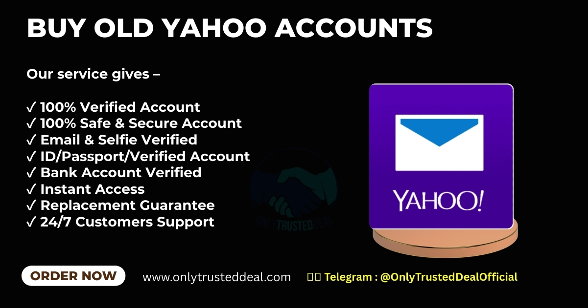 Buy Old Yahoo Accounts Buy Old Yahoo Accounts