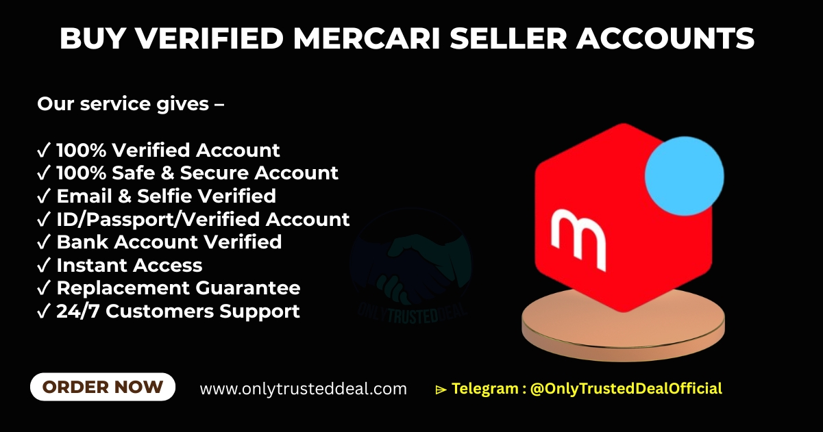 Buy Verified Mercari Seller Accounts