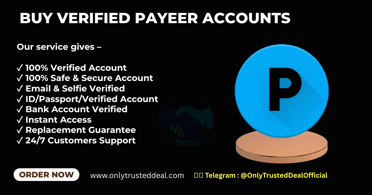 Buy Verified Payeer Accounts