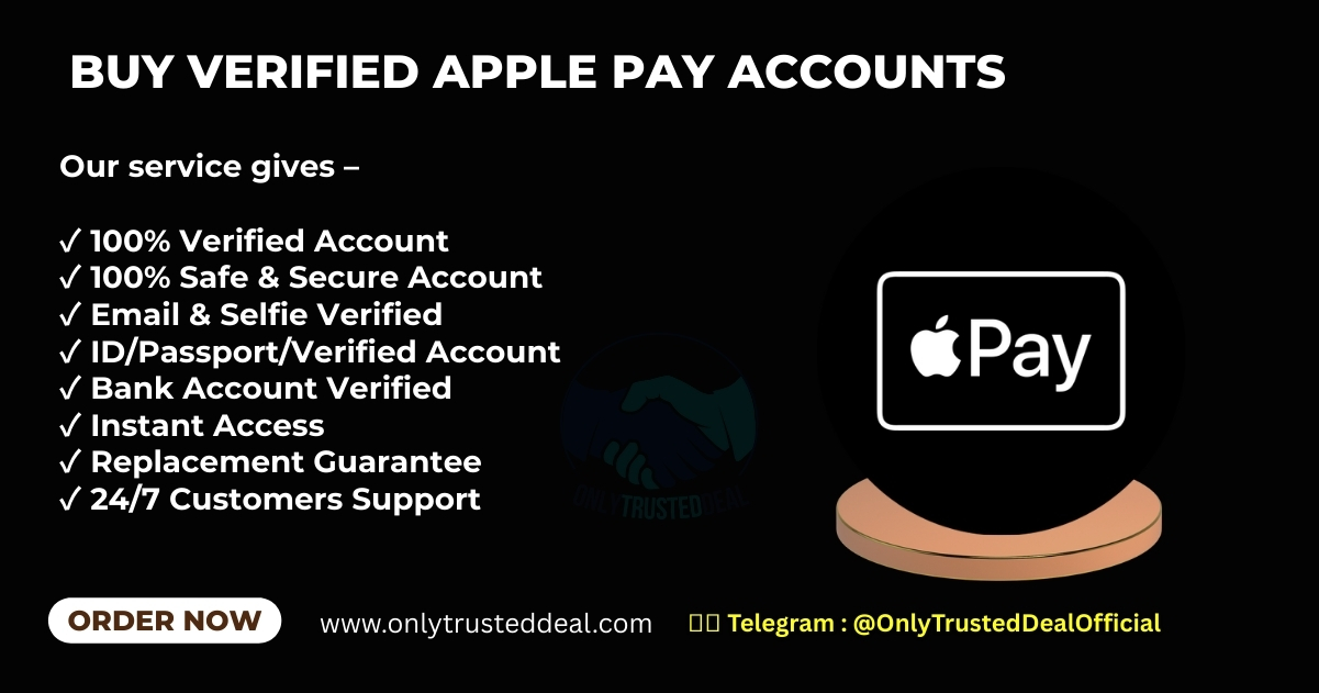 Buy Verified Apple Pay Accounts