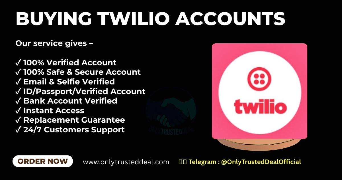 Buying Twilio Accounts