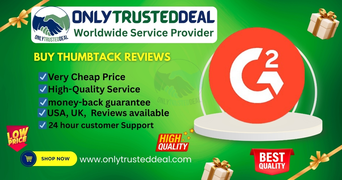 Buy Verified G2 Reviews