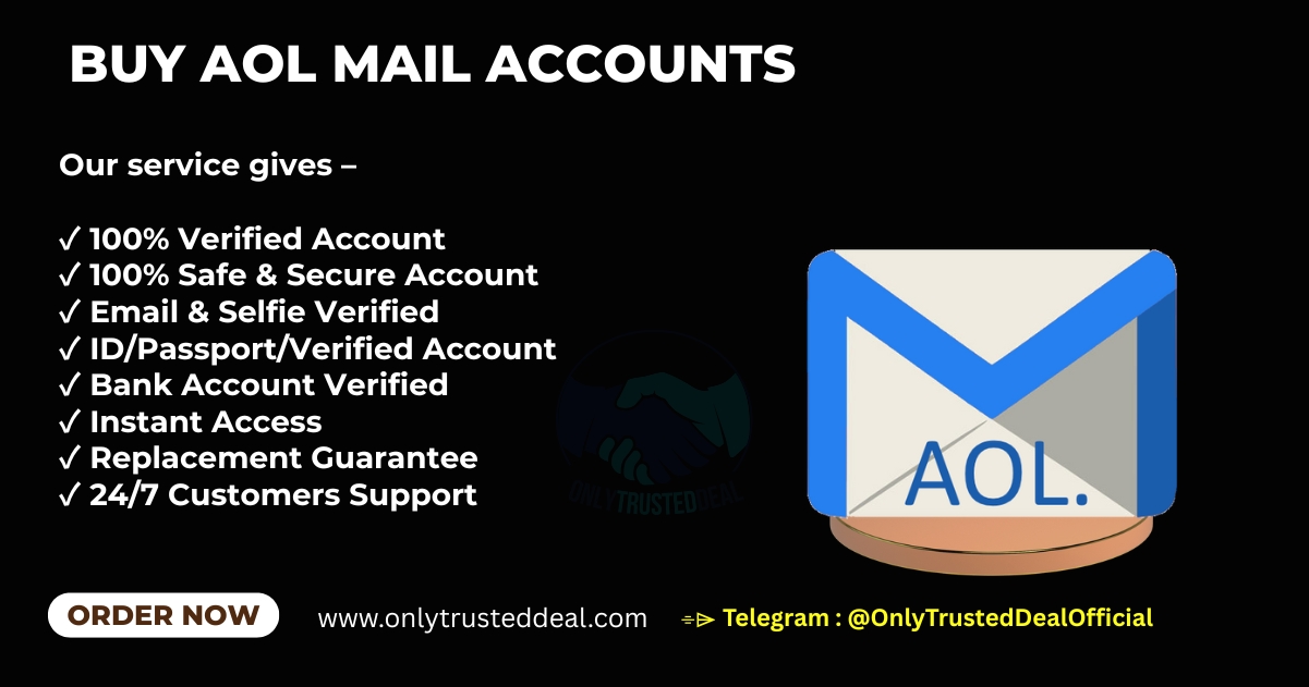 Buy AOL Mail Accounts