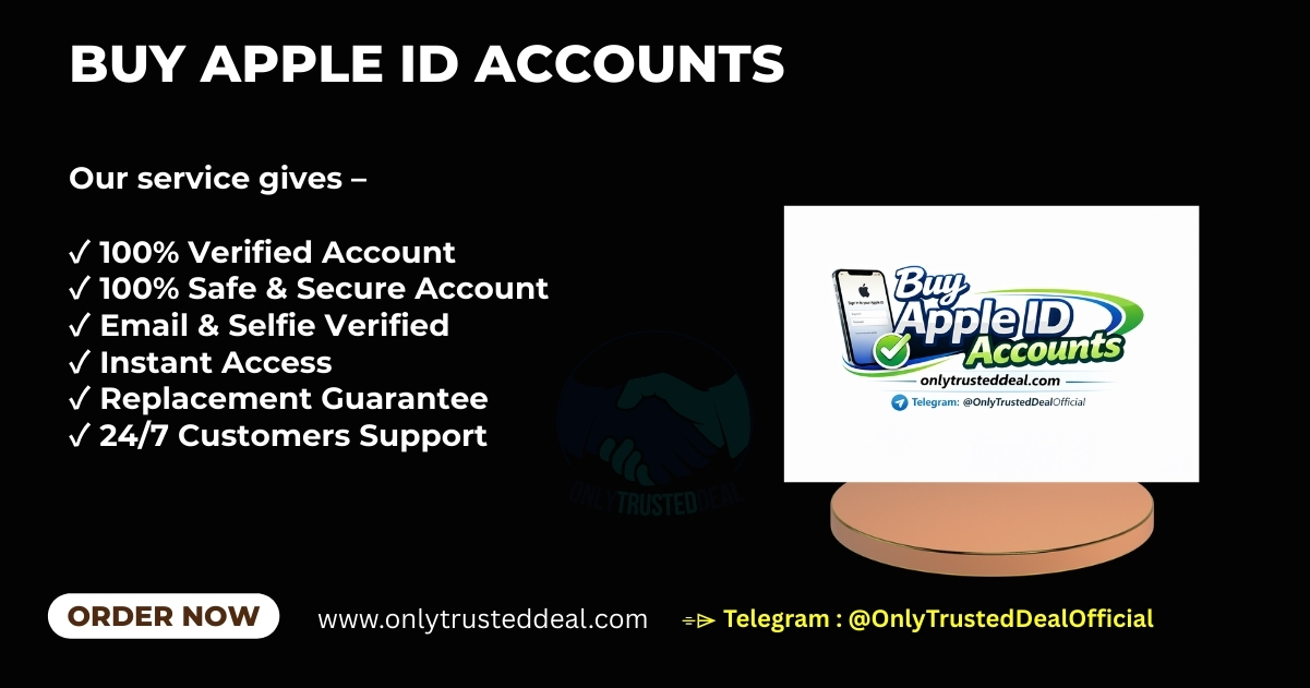 Buy Apple ID Accounts