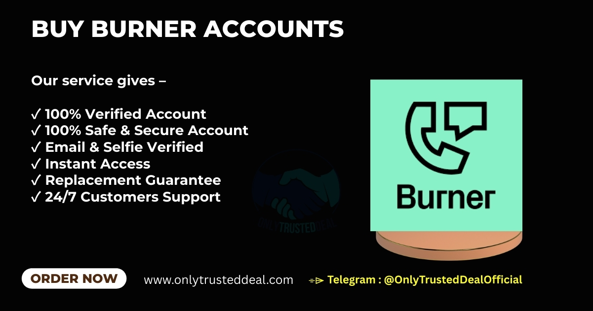 Buy Burner Accounts