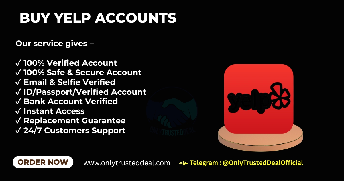 Buy Yelp Accounts