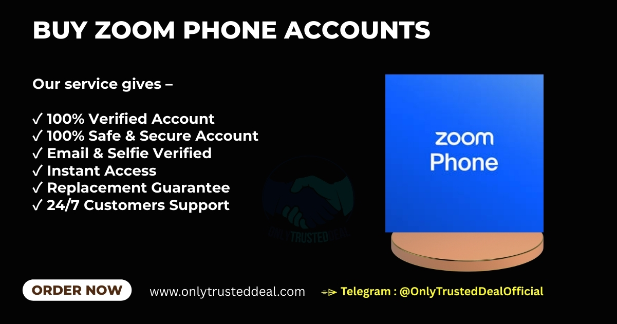 Buy Zoom Phone Accounts